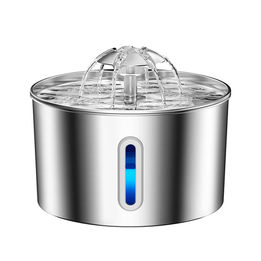 2.2L Stainless Steel Smart Pet Water Fountain