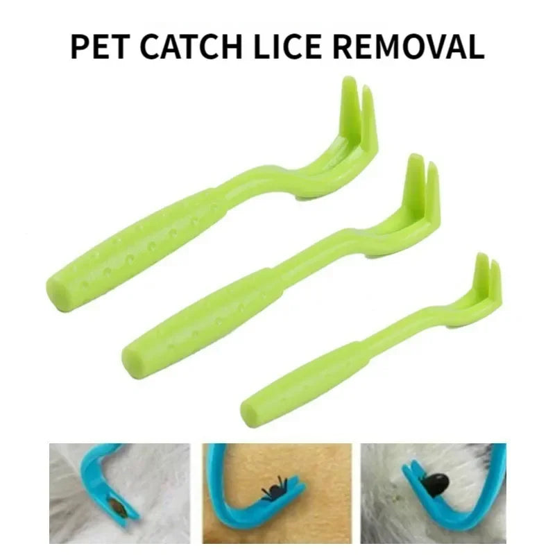 Tick and Flea Remover Tool Set for Cats and Dogs