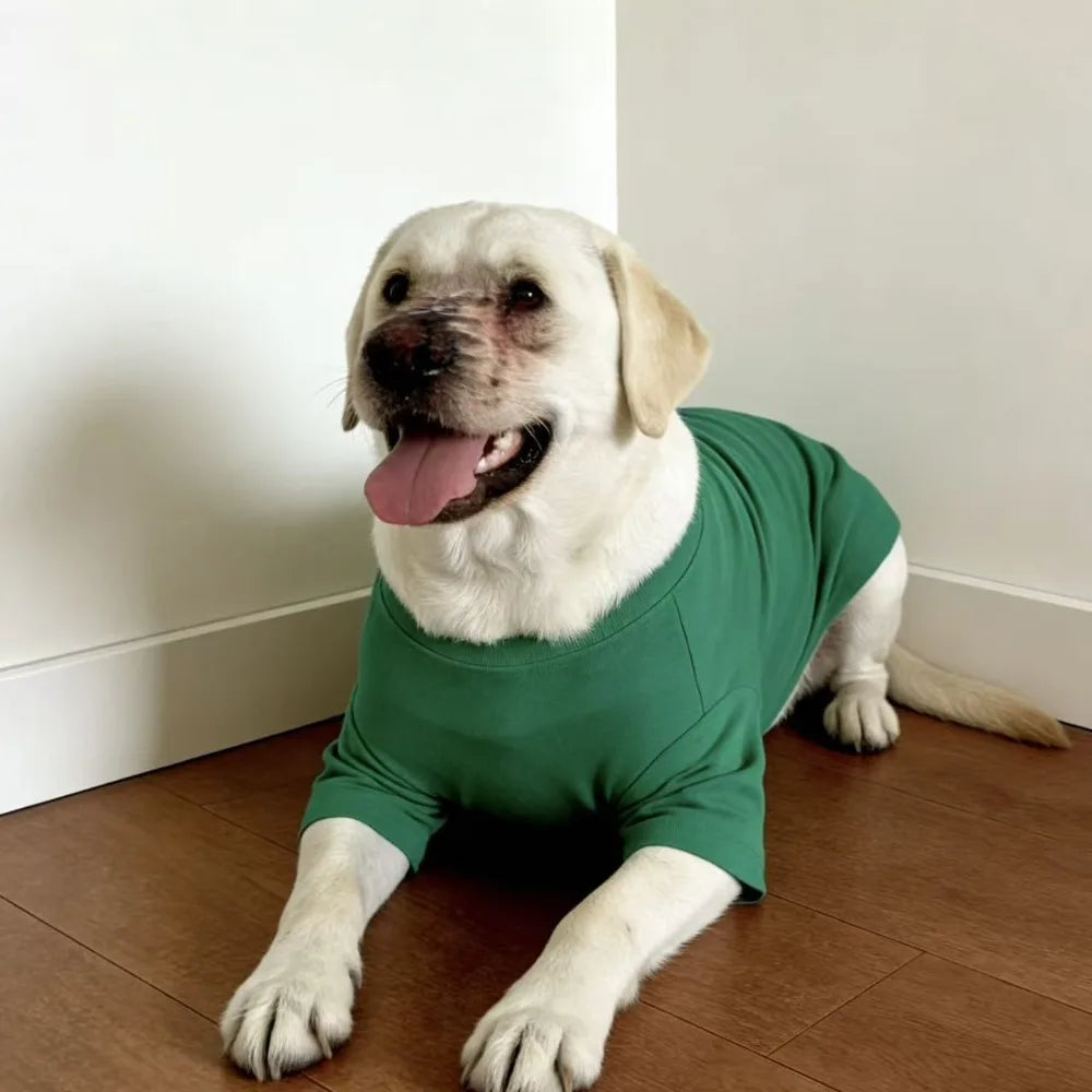 Soft Breathable Dog Cooling Vest Shirt | Casual Summer Top for Medium & Large Dogs