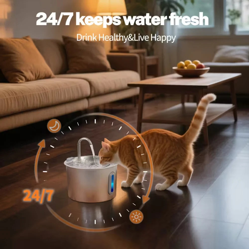 2.2L Smart Automatic Pet Water Fountain