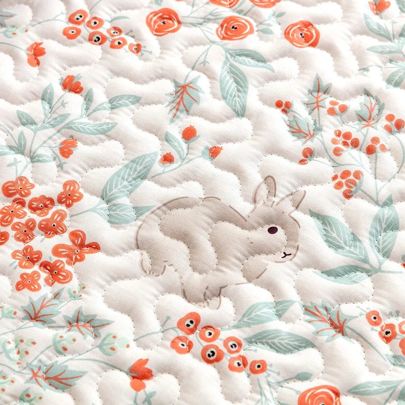 Washable Cotton Pet Floor Mat – Multi-Use Bedding Pad