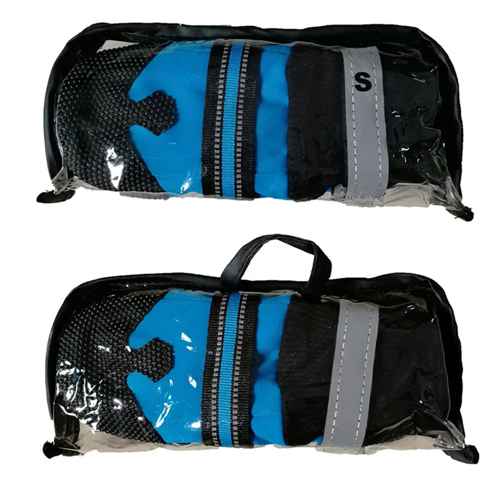Waterproof Reflective Dog Ankle Boots with Cotton Lining