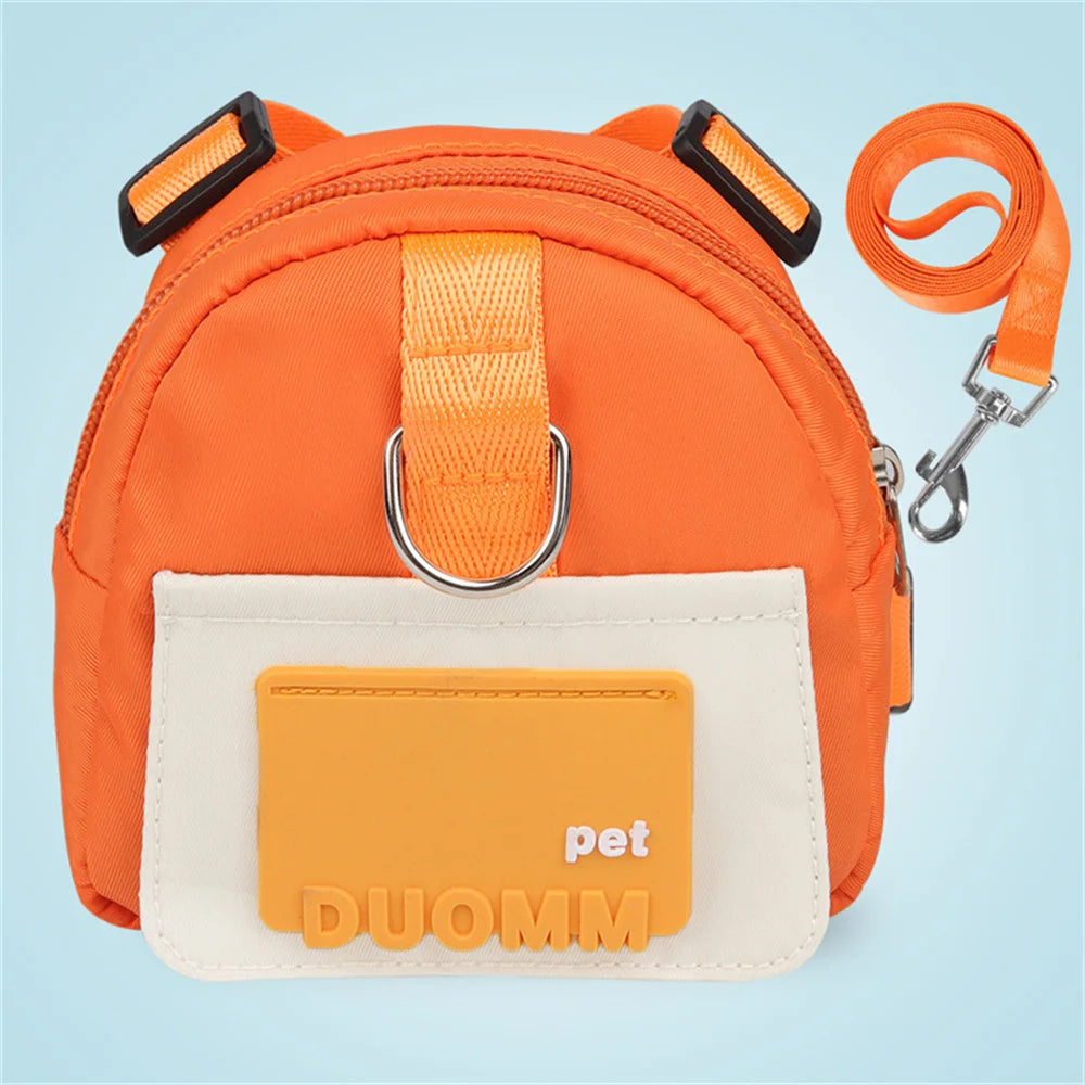 Dog Harness with Built-In Snack Bag | Adjustable Backpack Harness