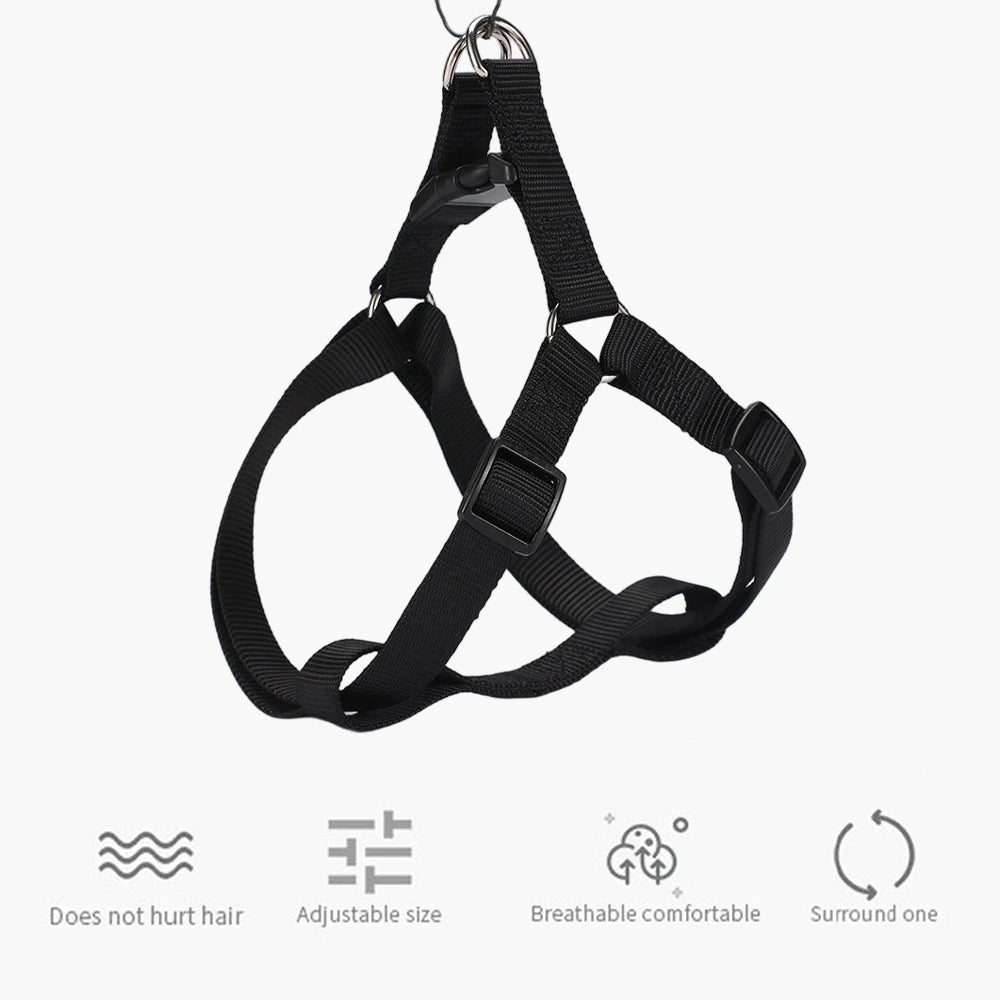 Adjustable Dog Chest Harness – Vest Style Walk Harness