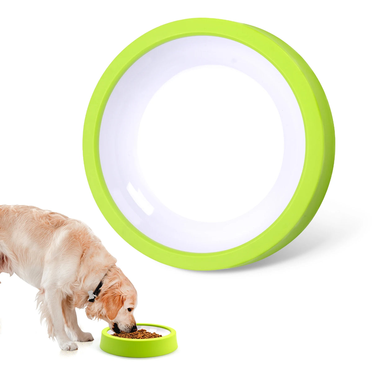 Dog Slow Feeder Bowl with Anti-Slip Pads
