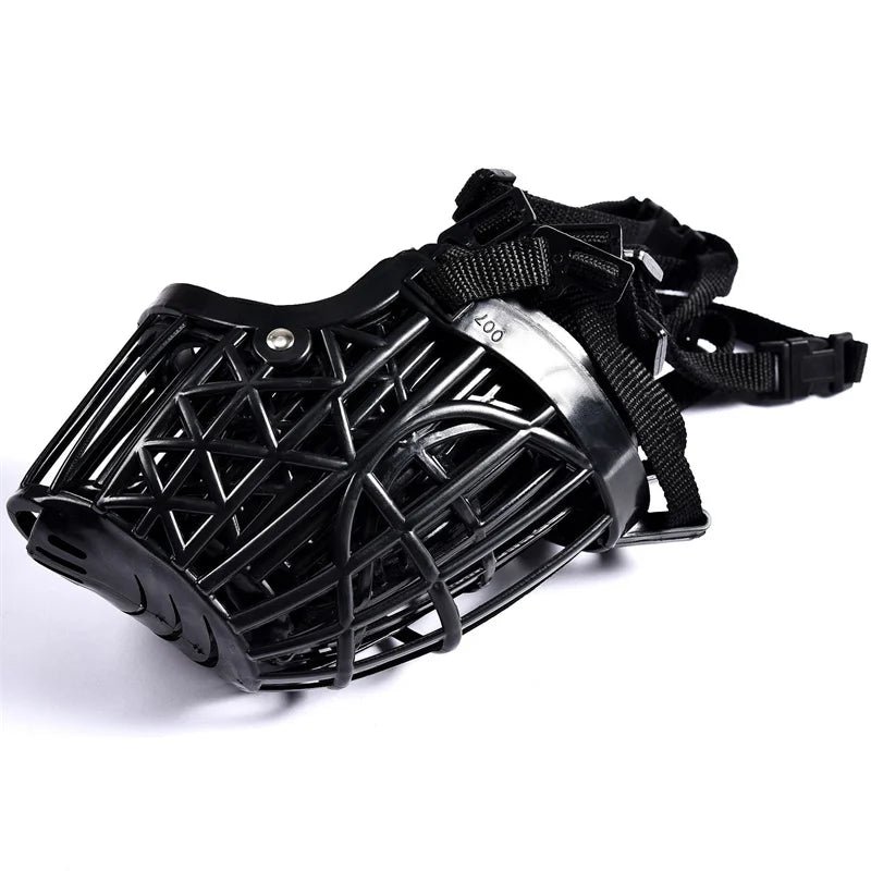 Adjustable Basket Muzzle for Dogs — 7 Sizes