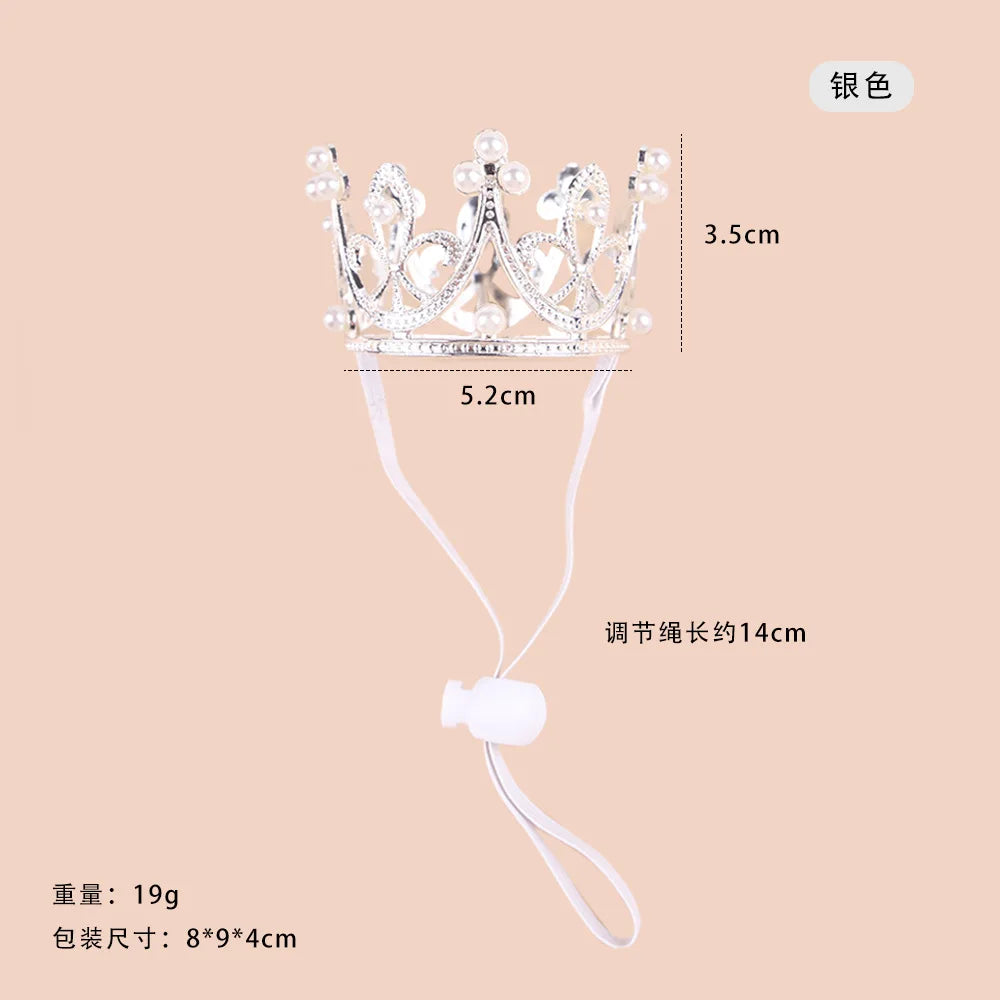 Pet Crown Headwear - Birthday Party Accessory