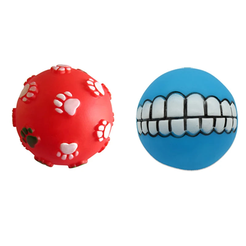 Squeaky Ball Toys for Small Dogs — 6cm
