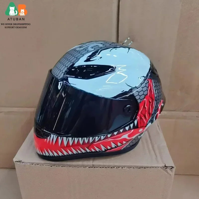 Full Face Pet Motorcycle Helmet for Cats & Small Dogs