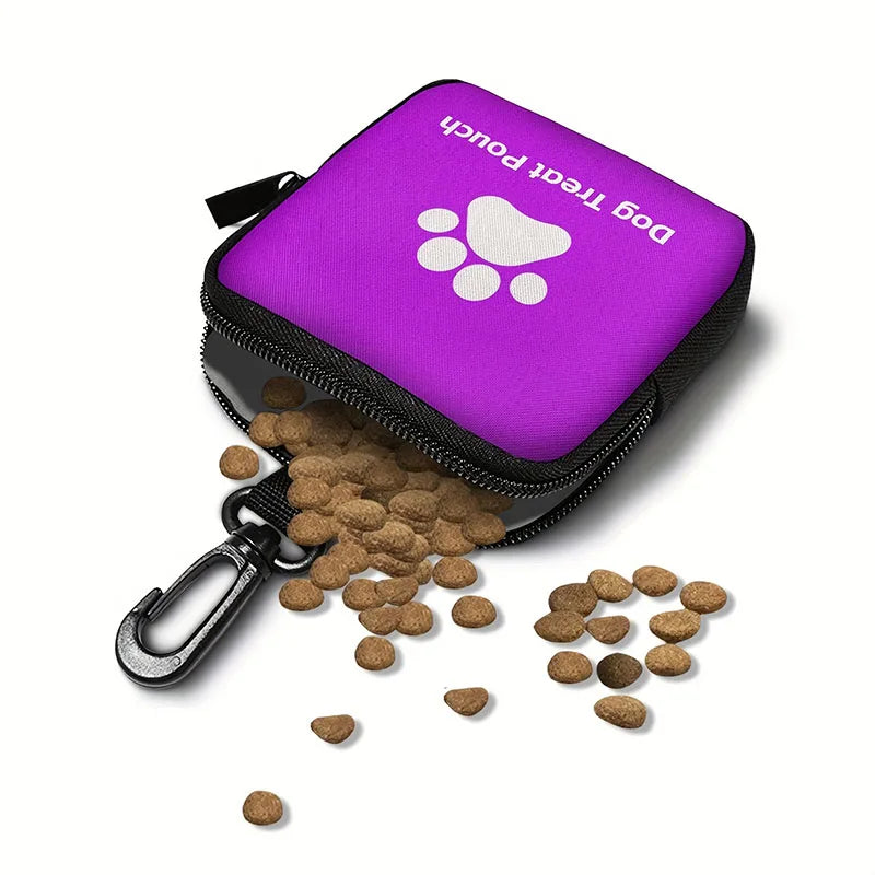 Portable Dog Treat Training Bag – Clip-On Reward Pouch for Walks & Obedience Training
