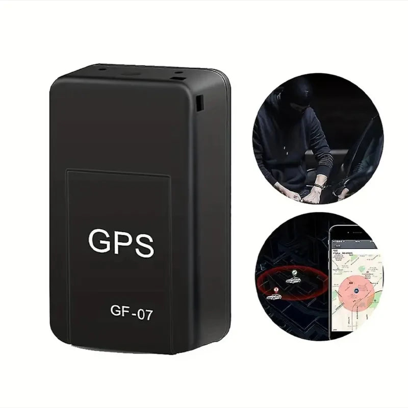 GF07 Magnetic Mini GPS Tracker for Vehicles, Pets & Personal Use