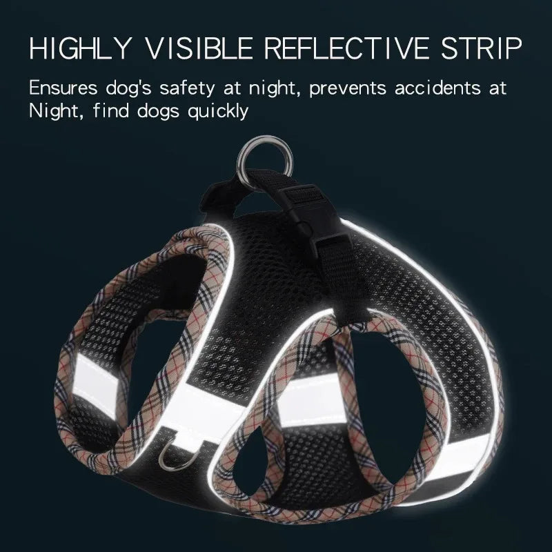 Gilet Tactique pour Chien avec Sangle de Poitrine - Harnais Robuste pour Animaux de Compagnie