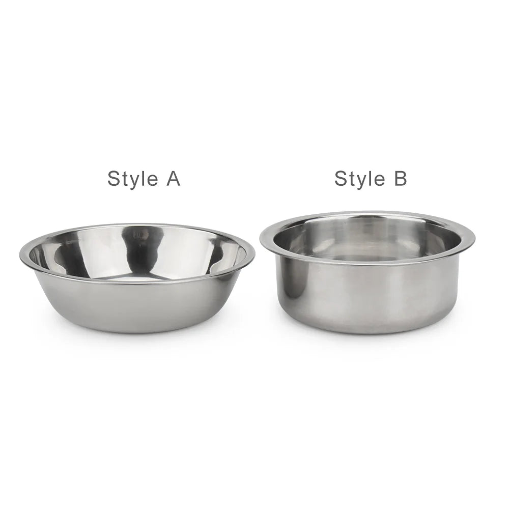 Stainless Steel Pet Bowl for Dogs & Cats
