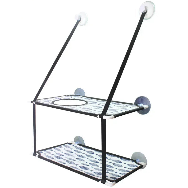 Cat Window Perch & Hammock with Strong Suction Cups