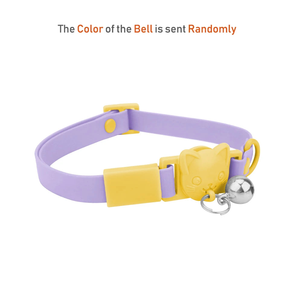 Waterproof Adjustable Cat Collar with Bell