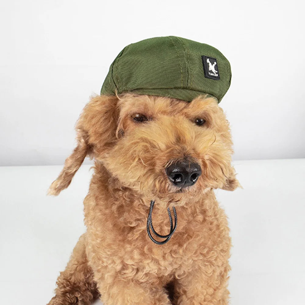 Adjustable Pet Beret Hat for Dogs & Cats