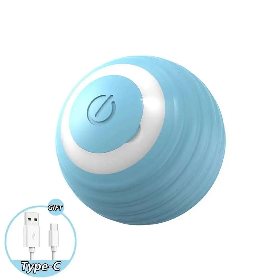 Smart Touch & Motion Activated Rolling Ball Toy for Cats & Dogs