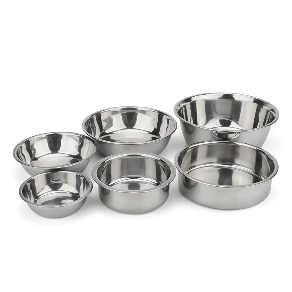 Stainless Steel Pet Food & Water Bowl