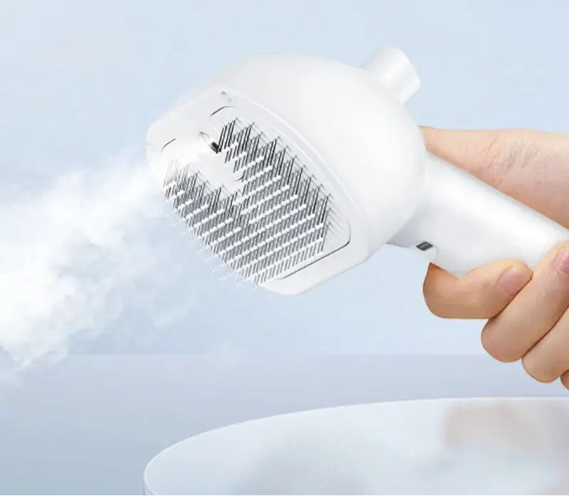 Brosse à vapeur pour poils d'animaux — Brosse de toilettage électrique pour chats et chiens