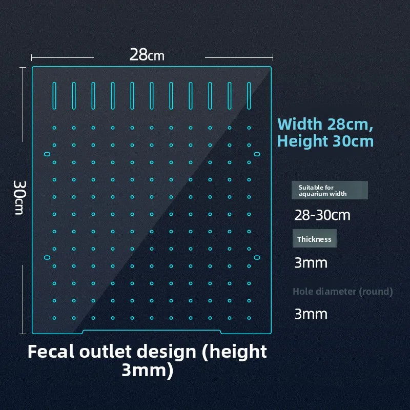 Acrylic Fish Tank Divider & Partition Board