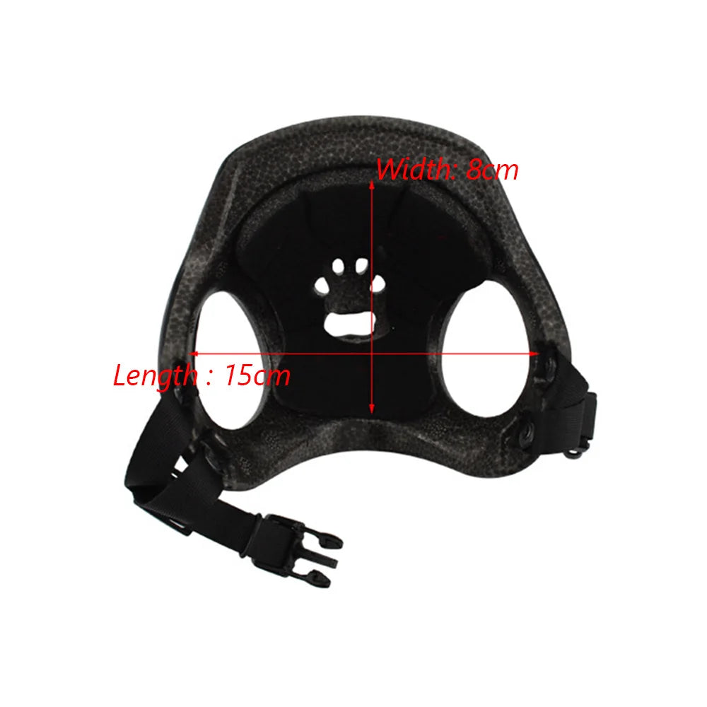 Motorcycle Helmet for Small Dogs with Ear Holes