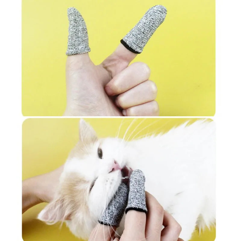 Ensemble de brosses à dents à doigt pour animaux (5 pièces)