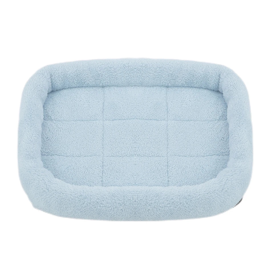 Soft Plush Pet Bed Mat – Calming Cushion for Cats & Dogs, S to XXL