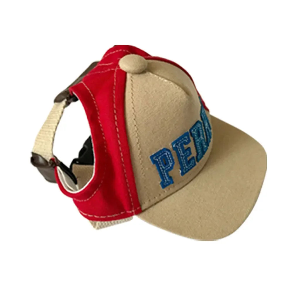 Casquette de baseball pour chien avec visière - Chapeau de soleil d'été