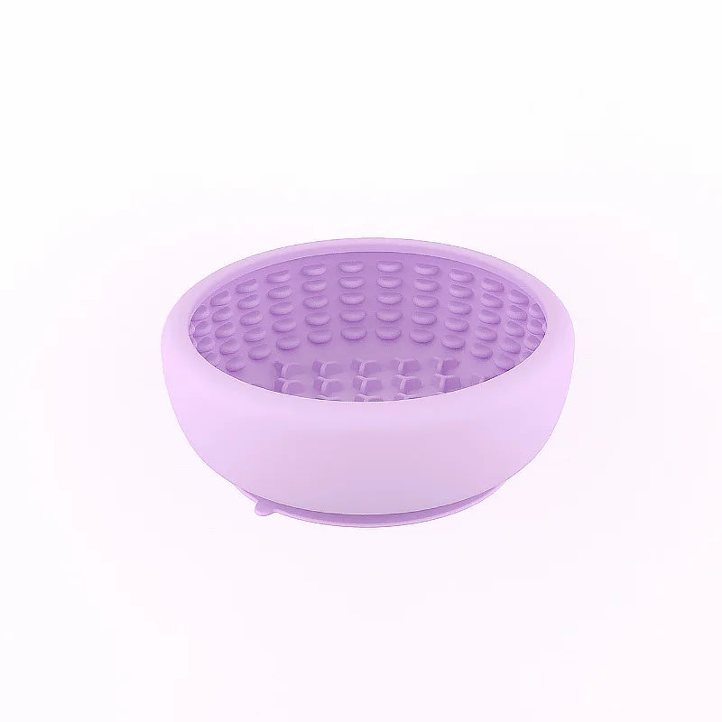 Suction-Cup Slow Feeder Dish for Dogs & Cats