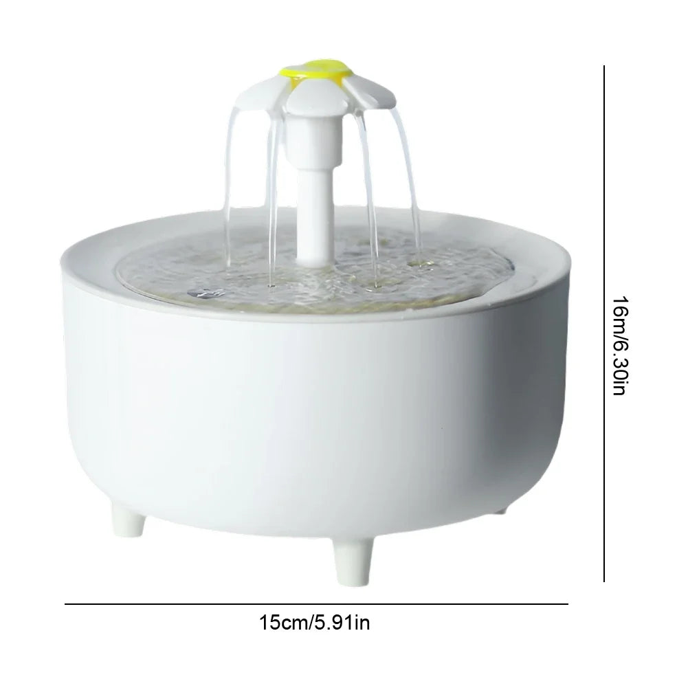 Automatic Pet Water Fountain with Filter | 1200ml USB Silent Pump