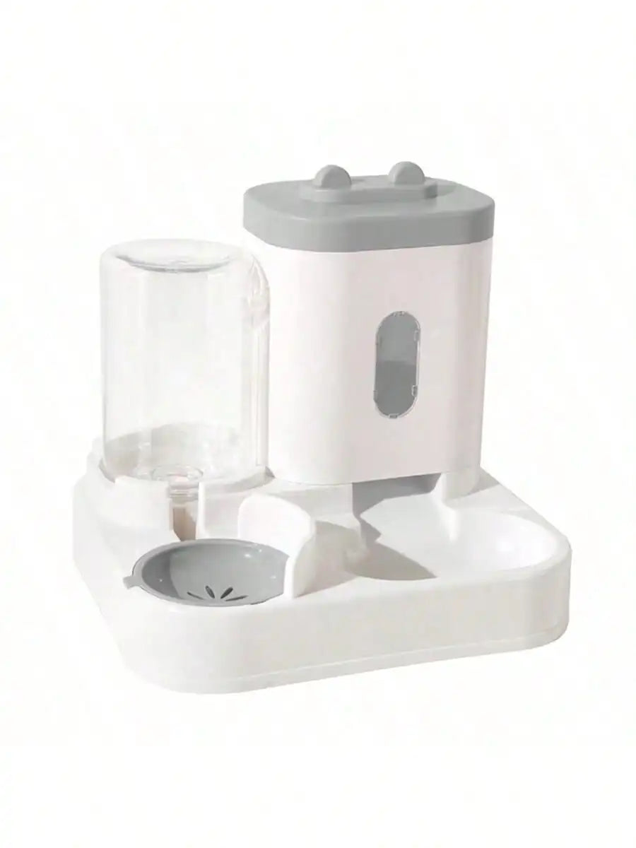 Gravity Cat Feeder & Water Dispenser