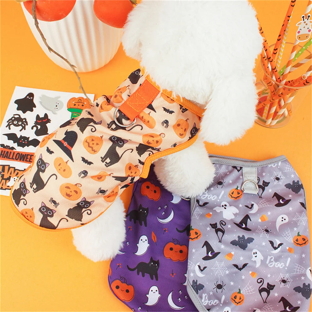Halloween Print Pet Vest