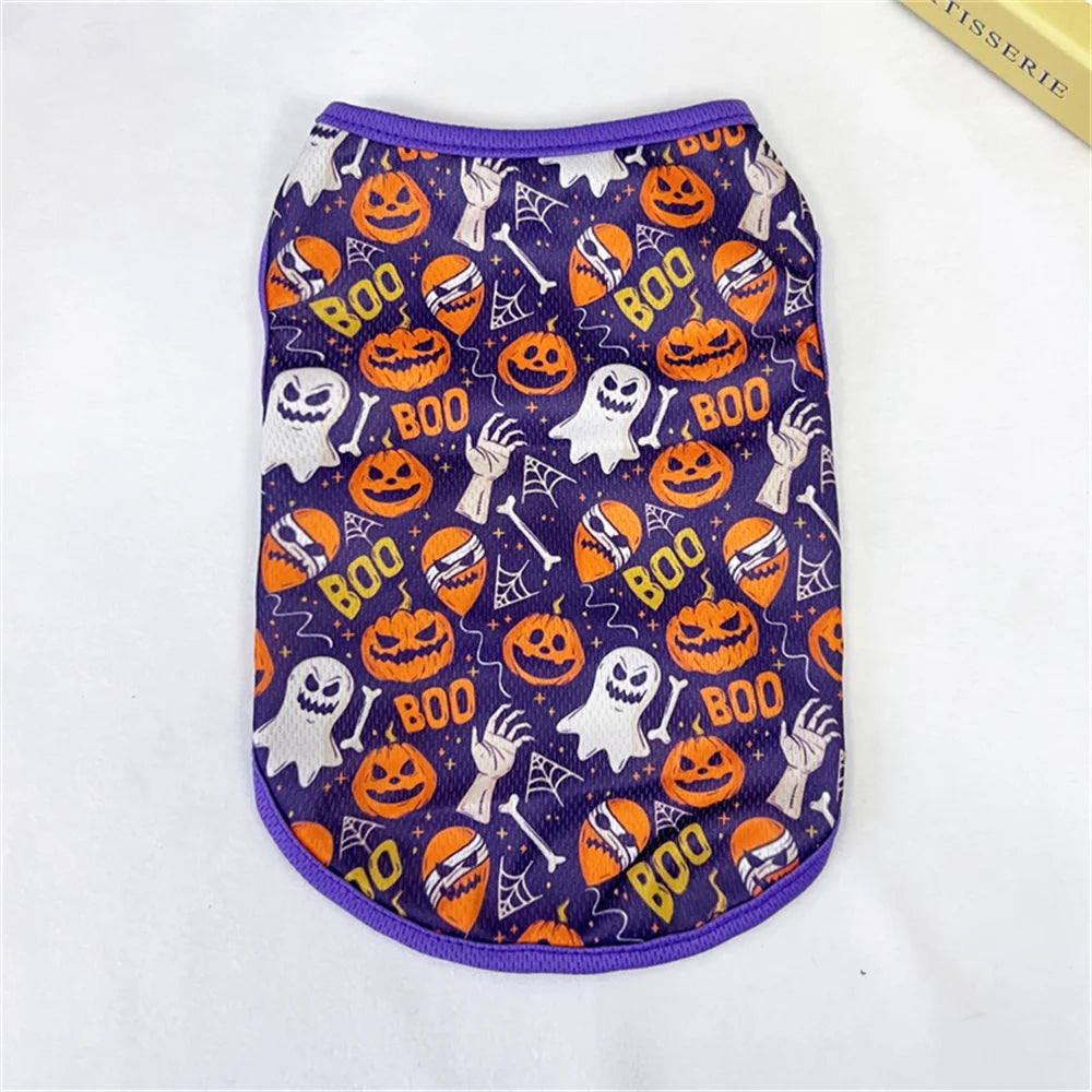 Halloween Print Pet Vest