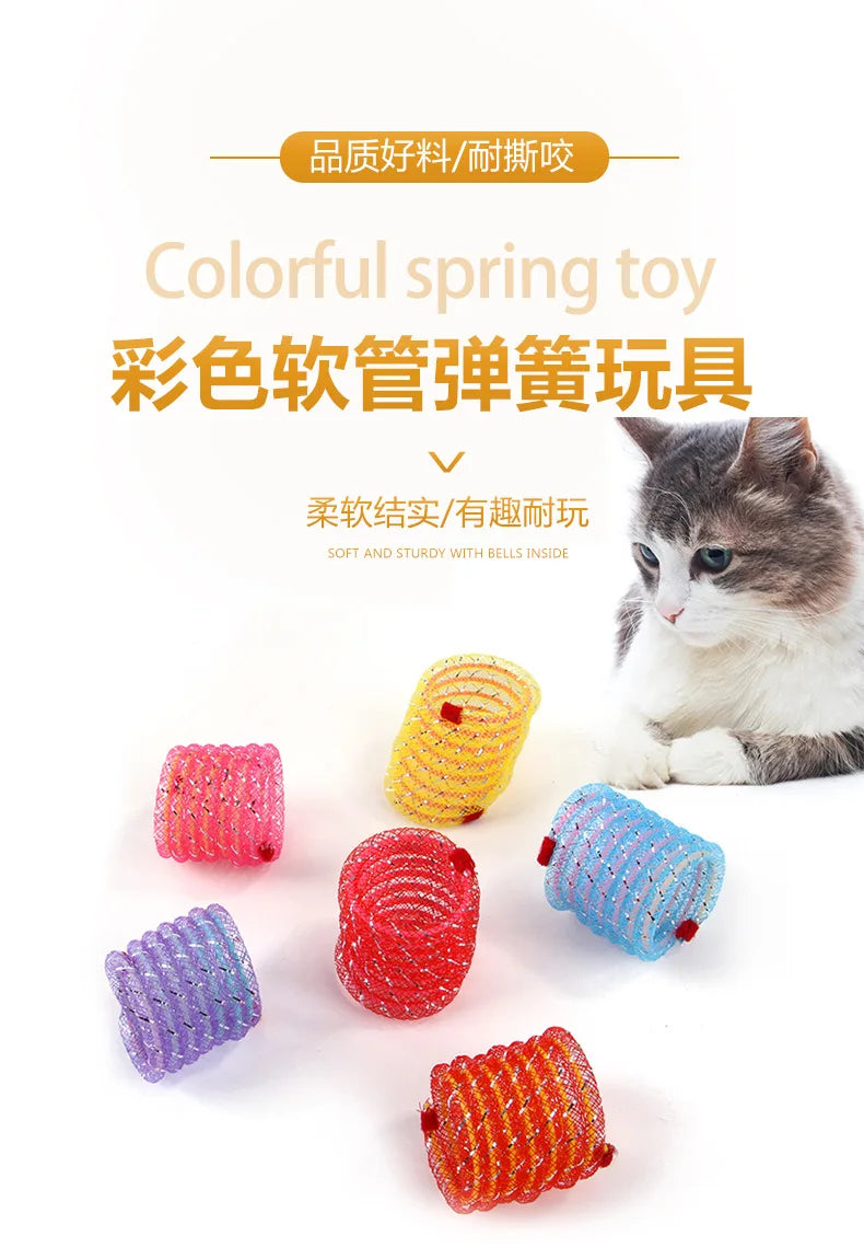 Jouets interactifs et colorés pour chats et chatons