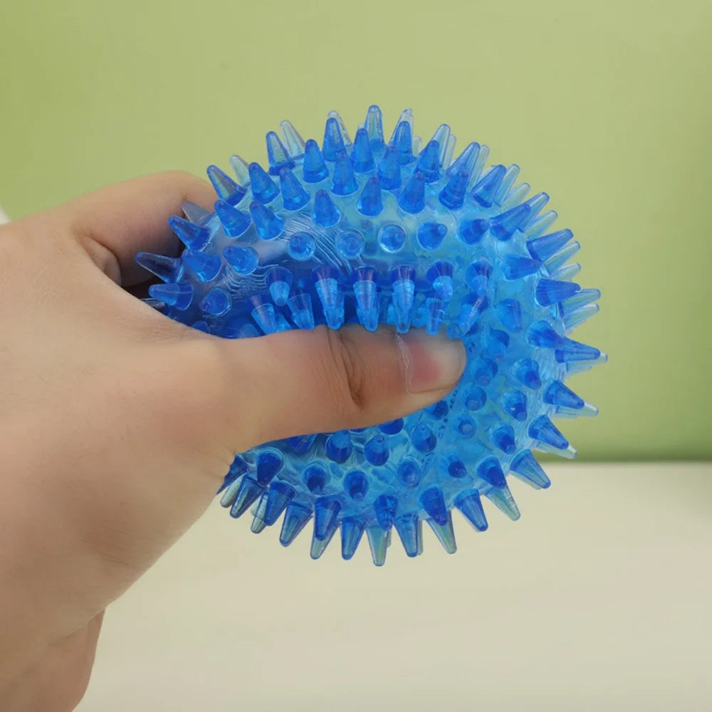 Squeaky Rubber Play Ball for Dogs