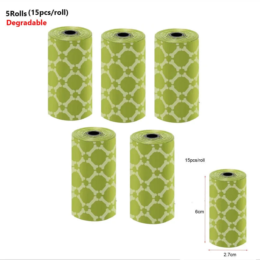 Sacs à déjections canines - Lot de 100 rouleaux de recharge
