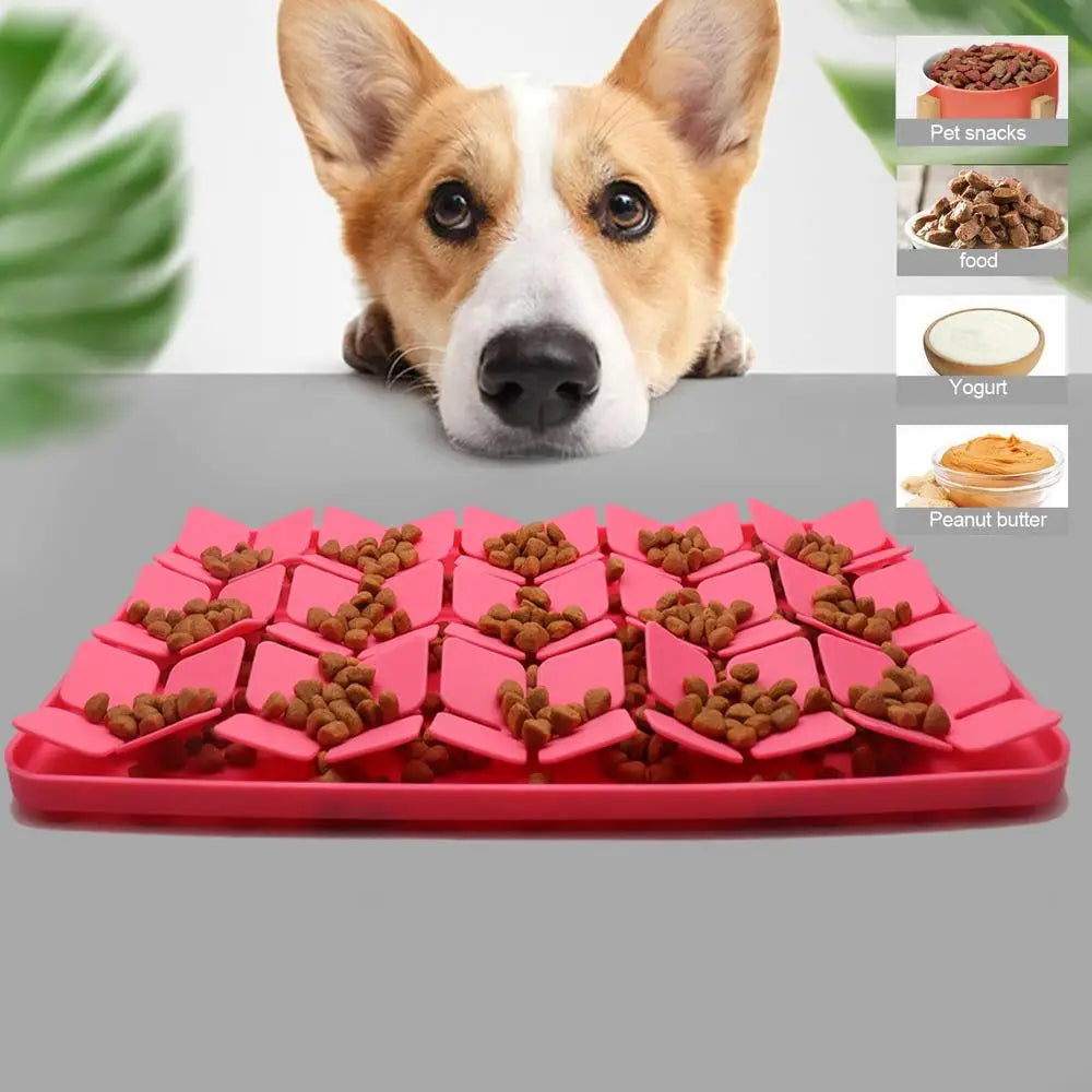 Silicone Dog Lick Mat with Suction Cups