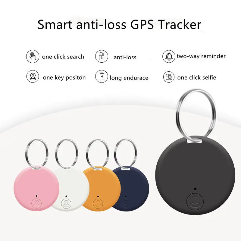 Traqueur intelligent sans fil et porte-clés anti-perte pour animaux, clés et portefeuilles