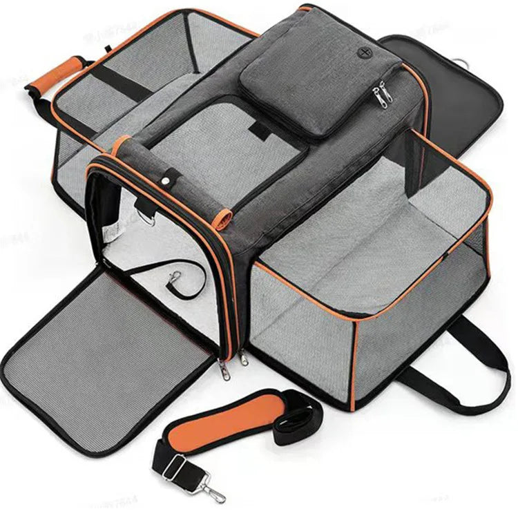 Foldable Large Capacity Pet Carrier Bag