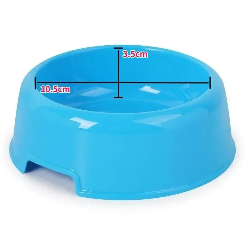 Plastic Food & Water Bowl for Dogs & Cats