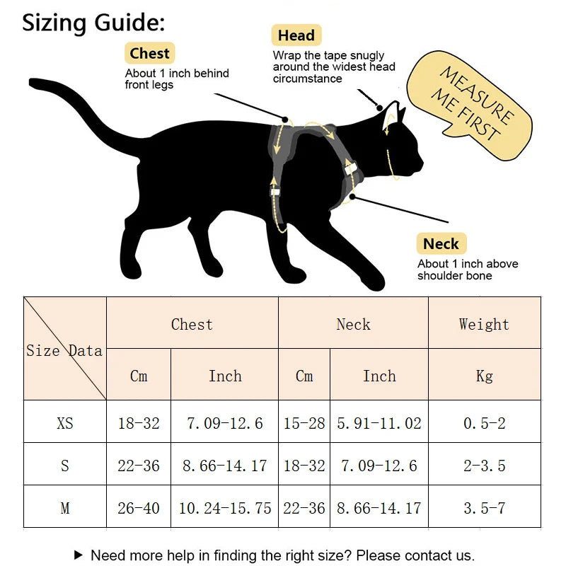 Angel Wings Harness & Leash Set for Cats, Kittens & Small Pets