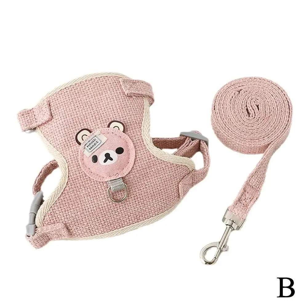 Adjustable Harness & Collar for Kittens and Small Pets