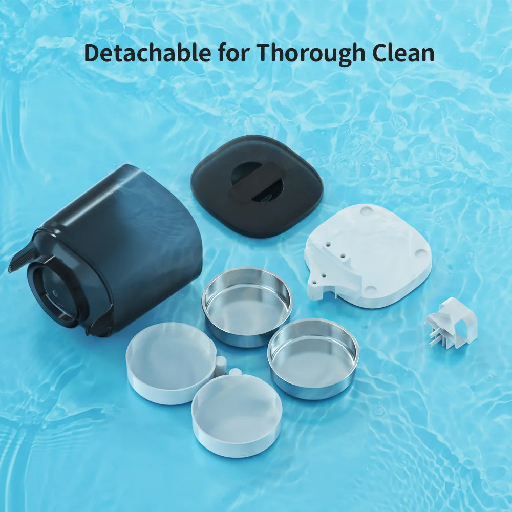 Smart Automatic Pet Feeder with WiFi Camera - 7L Capacity