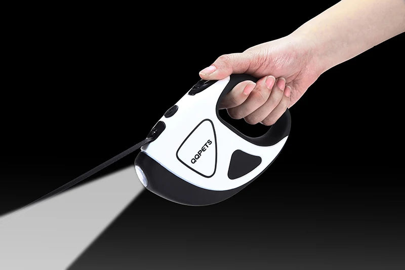 LED Retractable Dog Leash with Light