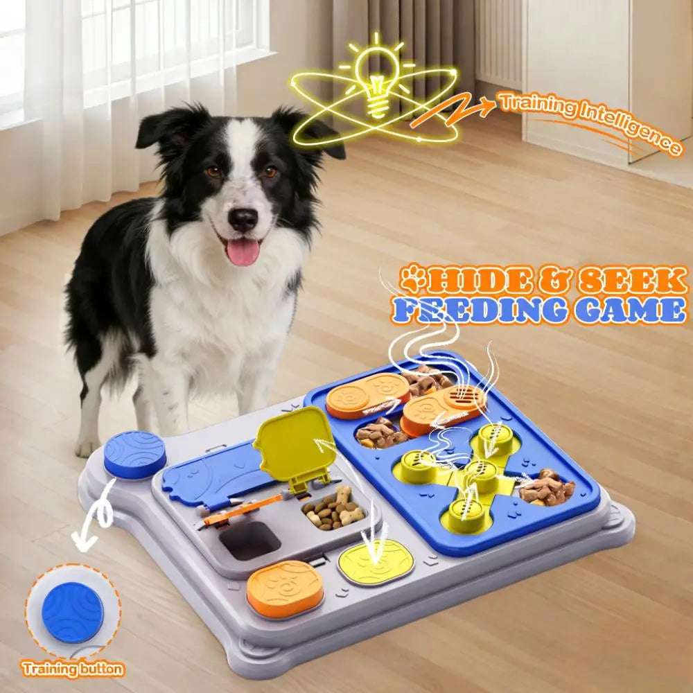 Dog Puzzle Feeder – Rectangular Treat Dispensing Toy for Small & Medium Dogs