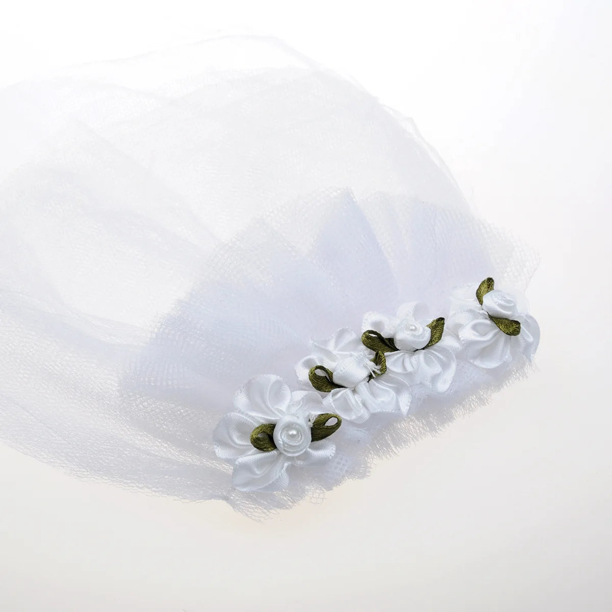 Pet Wedding Veil with Flower