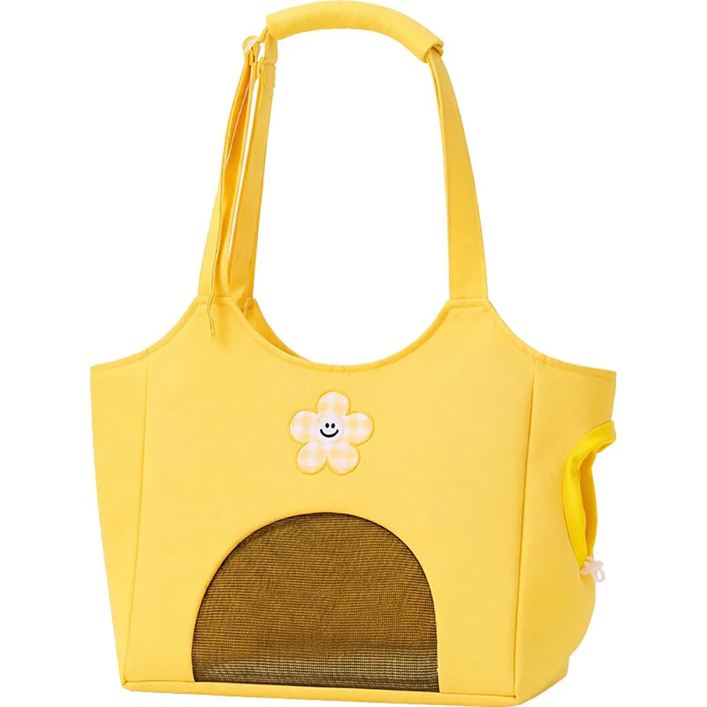 Canvas Pet Carrier Bag for Small Dogs & Cats — Up to 7.5kg