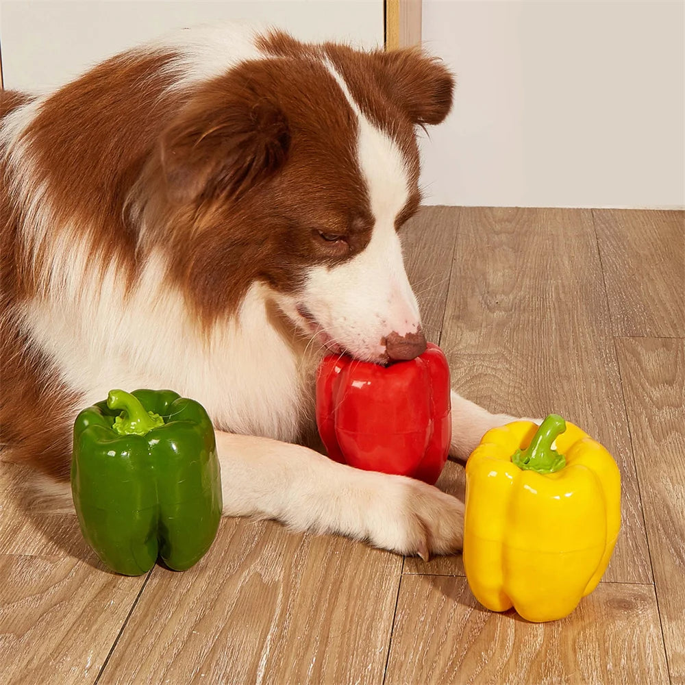 2Pcs/3Pcs Pet Chew Toys Fruit Vegetable Shapes with Squeaky for Small Medium Dogs Hot Sale Dog Accessories Juguetes Para Perros