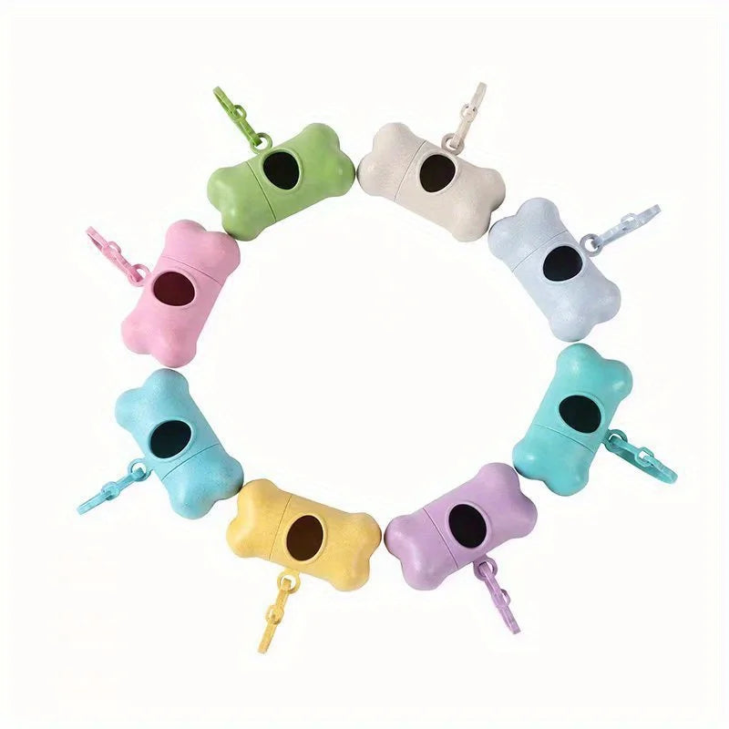 Dog Poop Bag Dispenser with Waste Bags