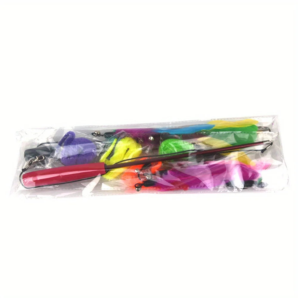 Retractable Cat Wand 11-Pack Replacement Set